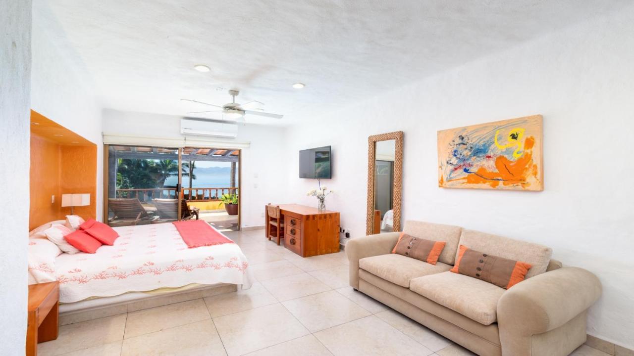 Los Tules Ocean Front Condo ,With Amazing Ocean View By Kivoya ปูแอร์โตบาญาร์ตา ภายนอก รูปภาพ